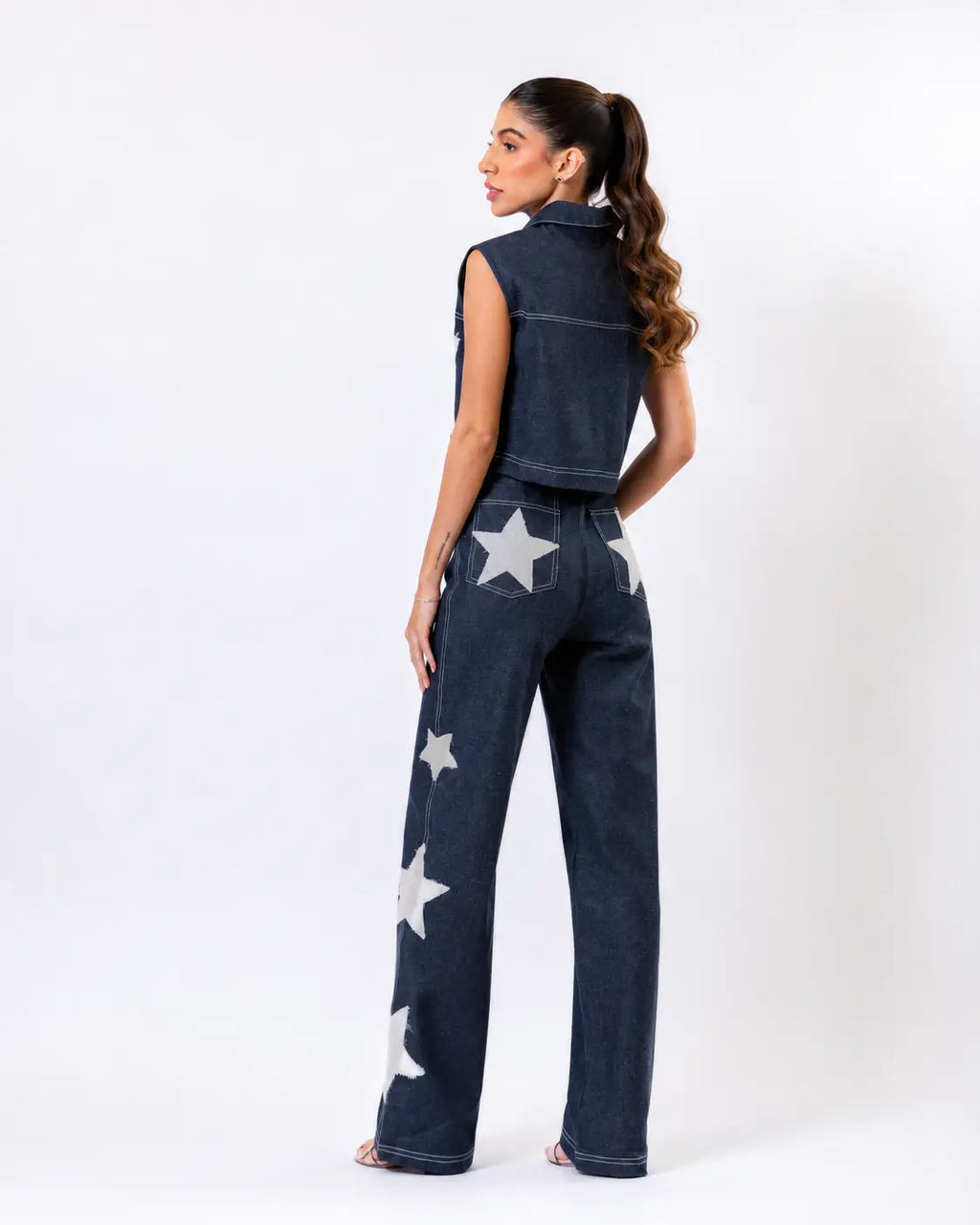 Pantalón Denim Estrella