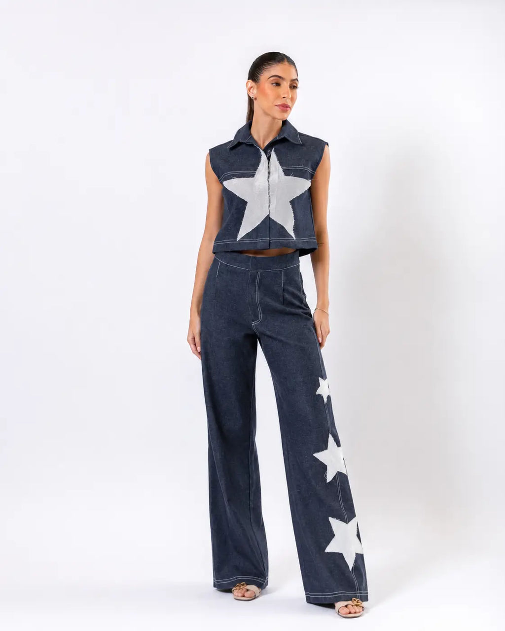 Camisa Denim Estrella