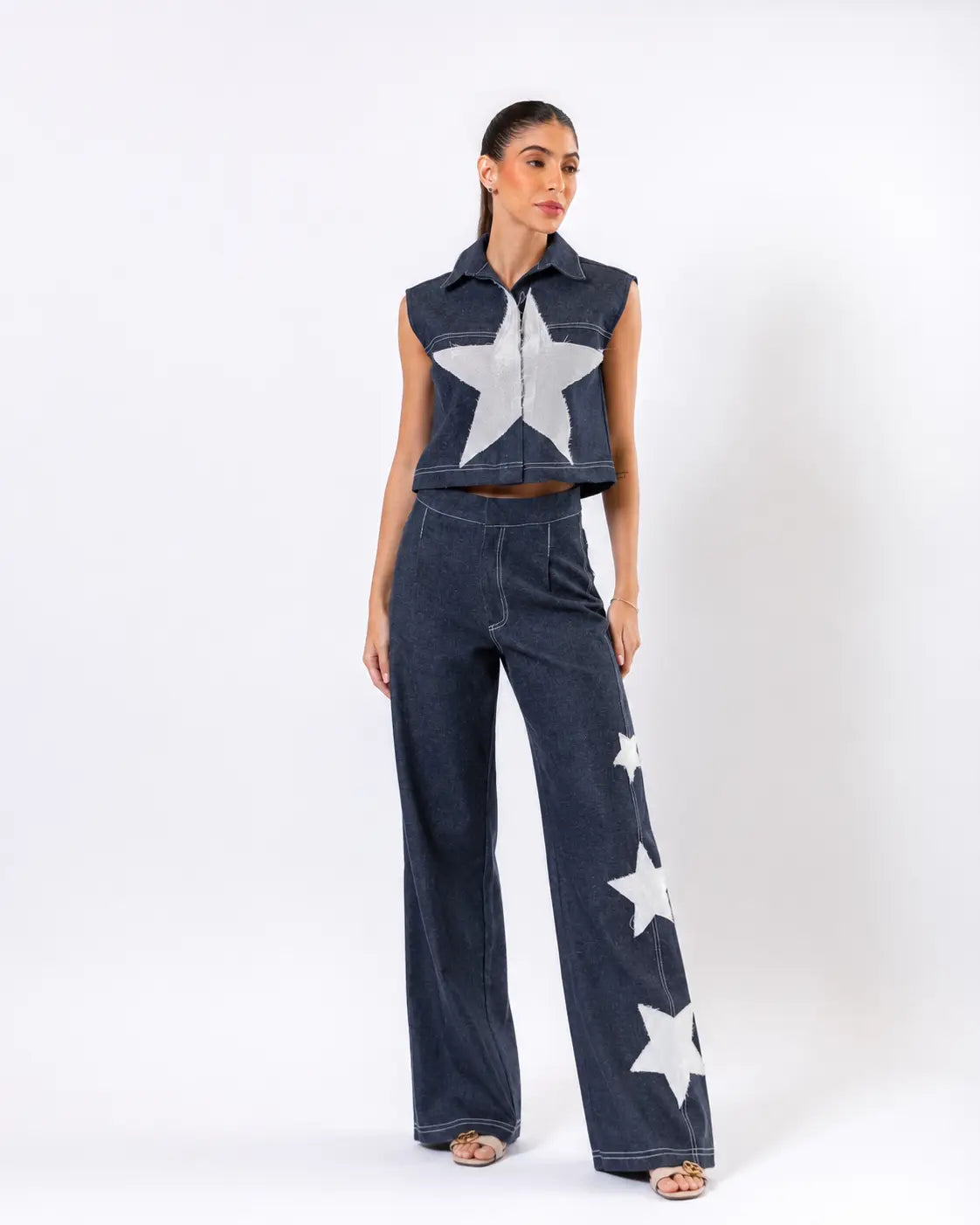 Camisa Denim Estrella