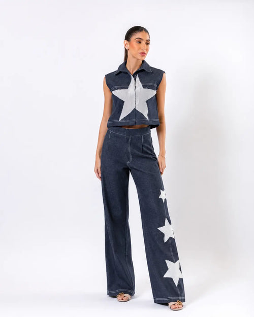 Camisa Denim Estrella