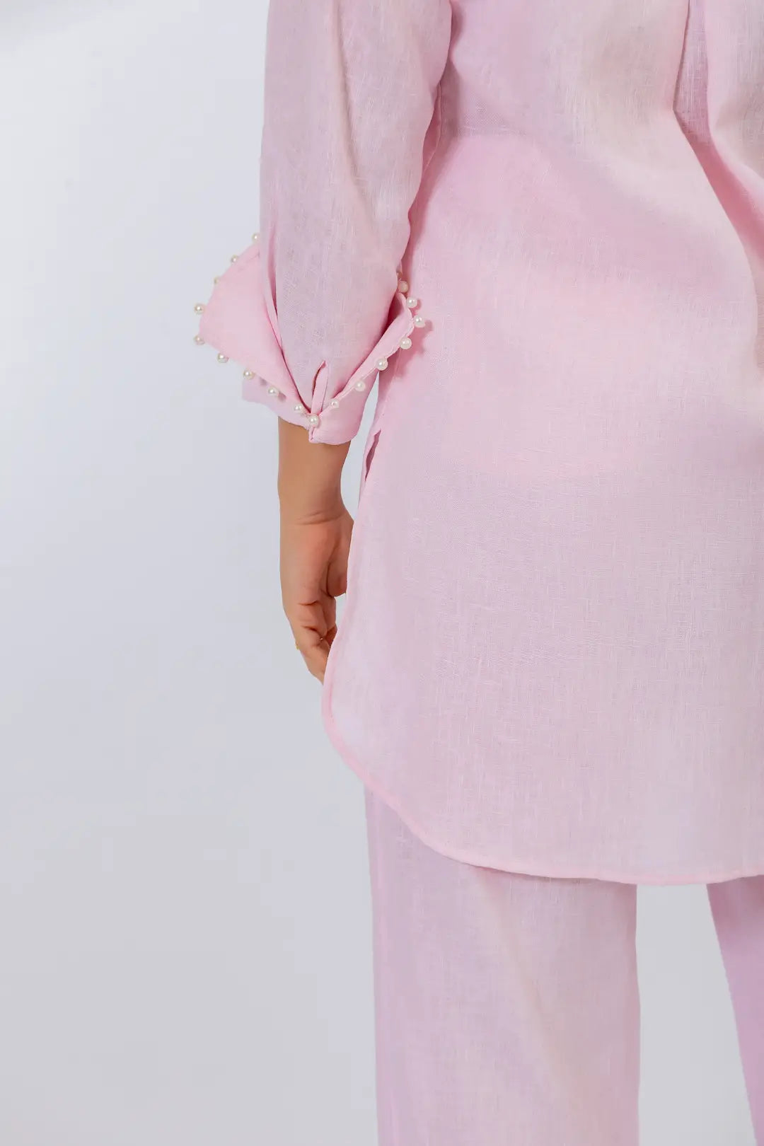 Camisa Mangas Perla